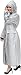 Shaynecoat Raincoat for Woman Silver