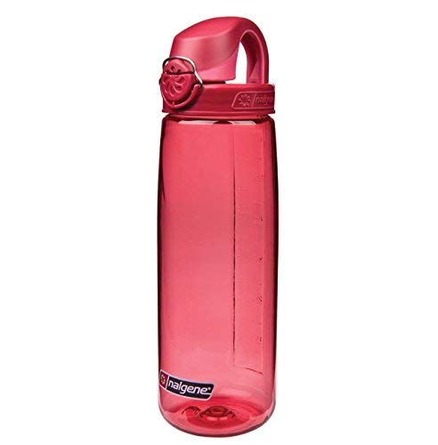 Nalgene OTF bed red / petal red 0.65 l single-handed snap closure