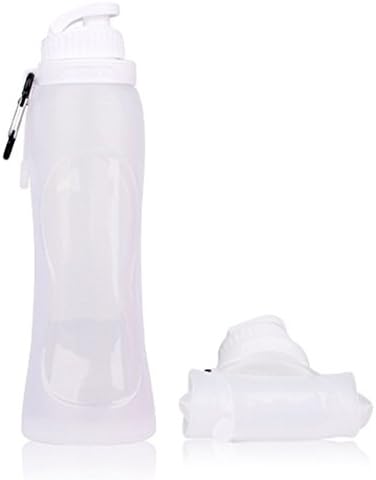Foldable Water Bottle Silicone Portable Durable Water Bottles for Outdoor Camping/Hiking