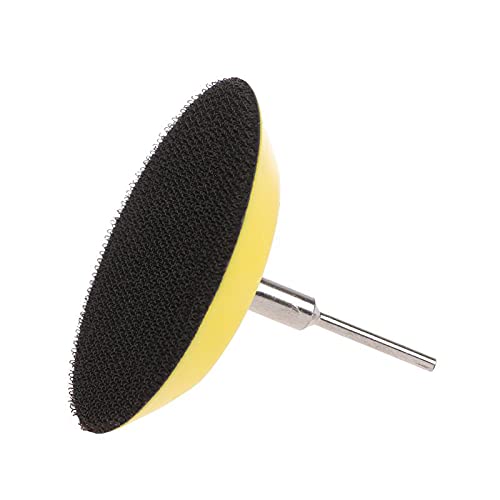 MiJunHD 2 Inch Hook and Loop Backing Sanding Pads Backer Plate with Polisher Buffer Pads for Drill Adapter