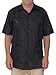 Squish Cuban Style Guayabera Shirt / Black - Large