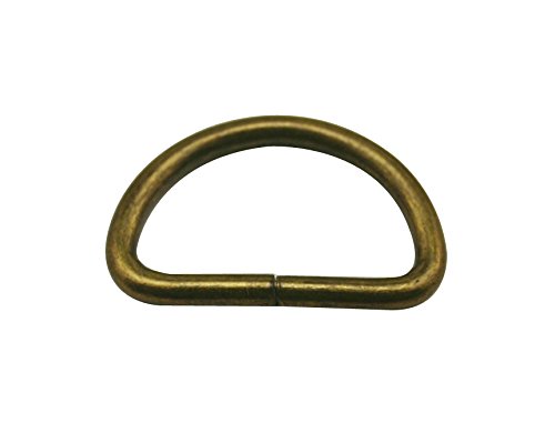 Amanaote Metal Bronze D Ring Buckle 1