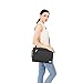MOSISO Laptop Shoulder Bag Compatible with MacBook Air/Pro,13-13.3 inch Notebook,Compatible with MacBook Pro 14 2023-2021 A2779 M2 A2442 M1, Polyester Briefcase Sleeve with Side Handle, Black