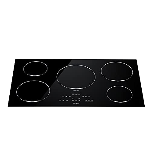 Empava 36" Electric Induction Cooktop Builtin Modular Stovetop with 5