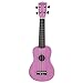 yosager 21 Inch Wooden Ukulele Toy for Kids Musical Instrument Musical Toys (Pink)