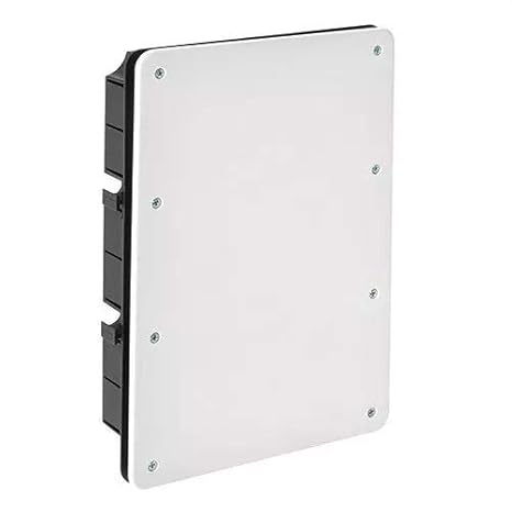 IDE CT326 IP33 Caja de Derivación de Empotrar con Tapa con Tornillos Metálicos, Negra, 223mm x 318mm x 63mm: Amazon.es: Industria, empresas y ciencia