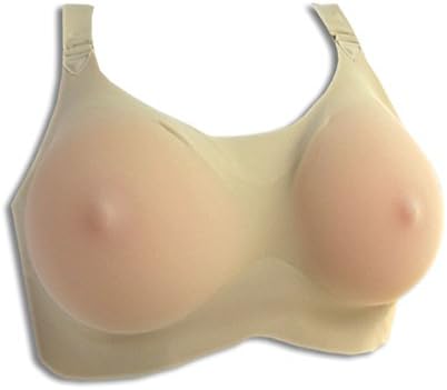Breast Form Bra With Silicone Breast Enhancer With Bra Included (42C)