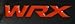 Custom Fender badge replacement for WRX STI 2008-2014 (WRX, Gloss Red WRX)