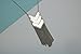 SRX JEWELRY Exaggerated Gold Platinum Plated Three V Shaped Long Alloy Chain Tassel Pendant Necklace