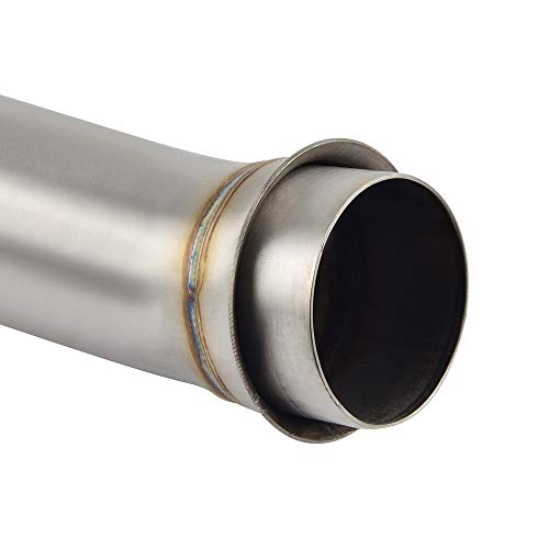 NICECNC Aftermarket Motorcycle Stainless Steel Exhaust Muffler De-cat Pipe Eliminator Down Pipe Replace KTM 1290 Super Duke R 2014 2015 2016