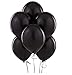 King's deal 12 inches100 Pcs Latex Balloons For Wedding, Birthday Party, Baby Shower Supplies Decorations Balloon -Black