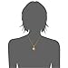 U7 Brand 2017 Big Flower Charm Necklace Rhinestone Crystal 18K Gold Plated Chain & Big Sun Flower Pendant for Women/Men