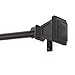 Kenney KN75797 Seville Square End Standard Decorative Window Curtain Rod, 90-130