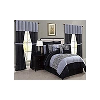 Amazon Com Amari Super Set 30pc Comforter Set Queen Size Home