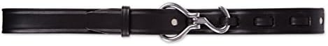 Black Nickel Hoof Pick Buckle Belt