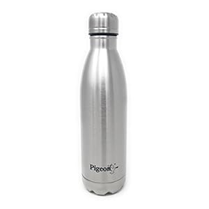 Pigeon Pearl Stainless Steel Water Bottle, 750ml, Silver