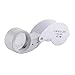 NYKKOLA 40X Illuminated Jewelers Eye Loupe Magnifier, Foldable Jewelry Magnifier with Bright LED Light for Gems, Jewelry, Rocks, Stamps, Coins, Watches, Hobbies, Etc