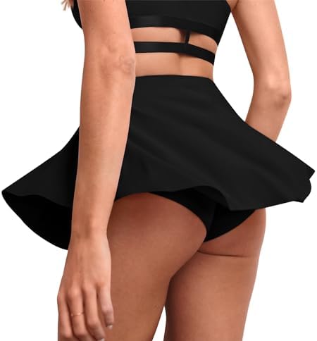 WABEOR Booty Shorts for Women Sexy High Waisted Yoga Workout Twerk Shorts Casual Summer Pole Mini Skirt Skorts Pink | Amazon.com WABEOR Booty Shorts for Women Sexy High Waisted Yoga Workout Twerk Shorts Casual Summer Pole Mini Skirt Skorts Pink | Amazon.com