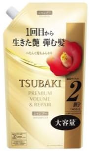 Tsubaki Premium Volume Repair Shampoo, Refill 600 ml