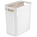 InterDesign Una Wastebasket Trash Can 12