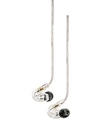 Monitor SHURE SE215 Live Sound, Transparente