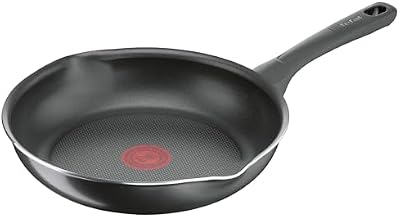 Day by Day B5580423 Poêle à frire avec revêtement anti-adhésif en titane et signal thermique Nettoyage facile Noir 24 cm