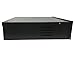 Kenuco Heavy Duty 16 Gauge DVR Security Lockbox with Fan (Black 18'' X 17.9'' X 4.96')