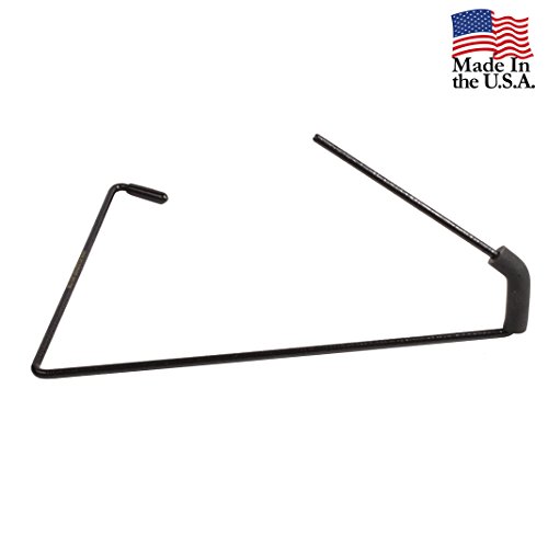 Hold Up Displays - In Barrel Countertop Pistol Holder - 10" x 6" Base