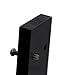 SONGMICS Entryway Wooden Shoe Bench 2-Tier Shoe Rack Organizer Black ULWB66H