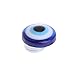 Lottoy 1 Pair Unisex Weight Loss Blue Eyes Shape Ear Stud, Healthy Magnetic Therapy Earrings 10mm, No Piercing