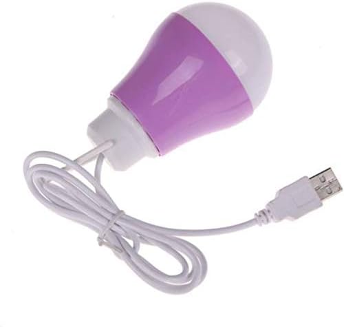 Nuestra USB Wired Bulb Laptop Accessory, Led Light (Assorted Colour)