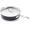Stellar S624 28 cm Saute Pan, Black