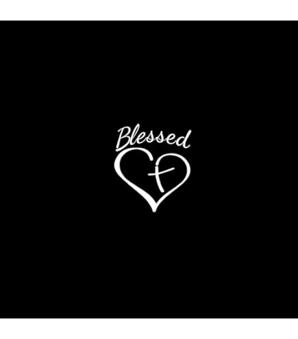 Blessed Infinity Love Decal Vinyl Sticker Auto Car Truck Wall