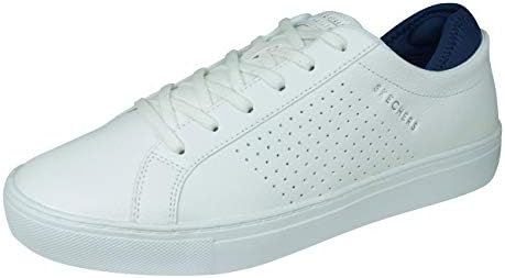 plain white skechers
