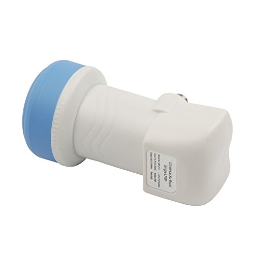 SaferCCTV(TM) Universal LNB Ku Band Full HD Single- Best Performance with High Gain & Low Noise