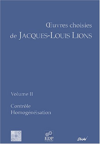 Oeuvres choisies de Jacques-Louis Lions