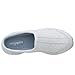 Easy Spirit Women's Traveltime Mule White/Light Blue Leather 10 M US