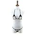 SHERRYLO Micro Bikini Set Swimming Costume Swimsuit Lingeries (Black7)