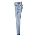 MSSHE Women's Plus Size Vintage Stretchy Jeans