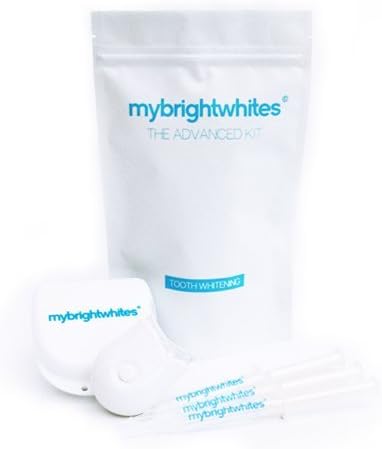 My Bright Whites Advanced Teeth Whitening Kit - UV Laser Light - Fast & Effective Gels - Clinically Tested - Up to 7 Shades Whiter - Instant Results - FREE DELIVERY