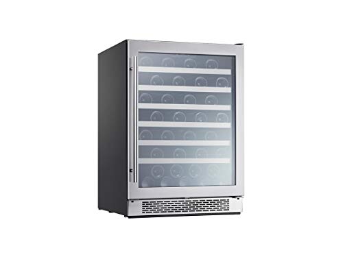 Zephyr-PRW24C01BG-Presrv-Series-24-Inch-Stainless-Steel-Built-In-and-Freestanding-Wine-Cooler