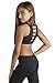 Liakada Girls Ascent Stylish & Supportive Sports Bra with Wide Shoulder Straps Dance, Gym, Yoga, Cheer!