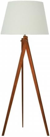 Austin Lighting 32-US2333 Contemporary Designer Tripod Wood Floor Lamp