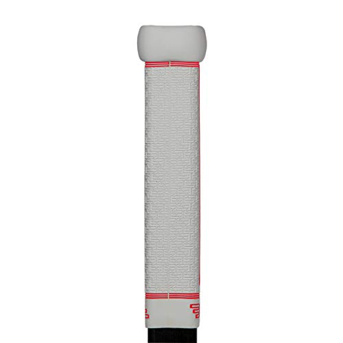 Buttendz Flux Z Hockey Stick Replacement Grip (White/Red Drip)