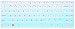 Keyboard Cover for HP Laptop 14 inch 14-dq/dk/cf/fq 14t-dq300 14t-dh200 14-dq2053cl 14-dq0052dx 14-dq5043cl 14-dq2032wm 14-dq0055dx 14-dq0070nr dq0060nr 14z-fq000 14-fq1025nr 14-dh2011nr,Ombre Mint