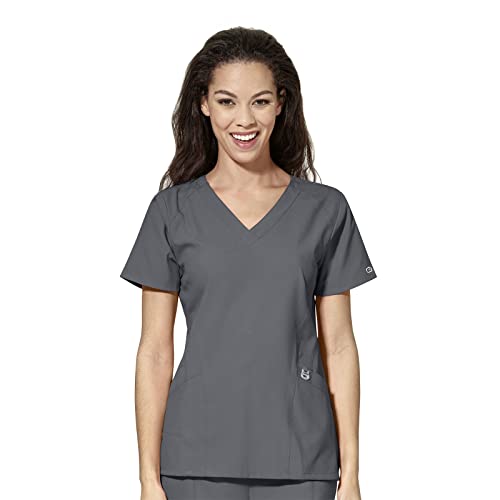 WonderWink W123 Women’s Stylized V-Neck Scrub Top