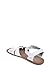 Salt-Water 903-W Flat Sandal - White