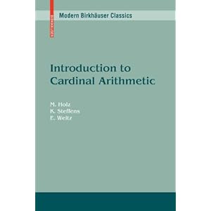 Introduction to Cardinal Arithmetic (Modern Birkhäuser Classics)