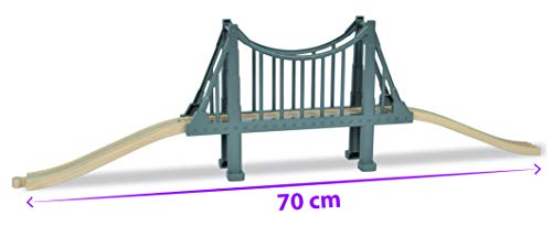 Eichhorn 195023 100001510 - Bahn, Hängebrücke, 3-tlg., enthält: Brücke, 2x Schiene, Streckenläge: 70cm, FSC 1… – Bild 6