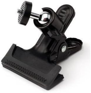 IRISFLY Tripod Camera Clip Clamp Flash Reflector Holder Mount for Studio Backdrop